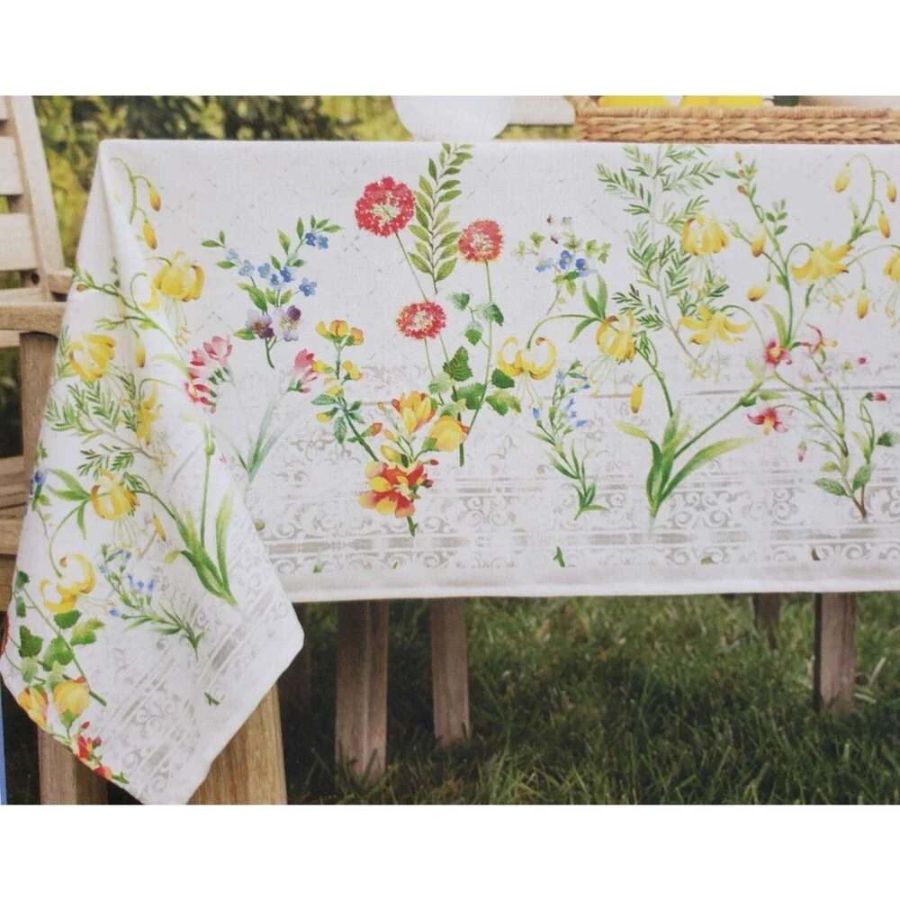 Fabric Spillproof Tablecloth 60x84